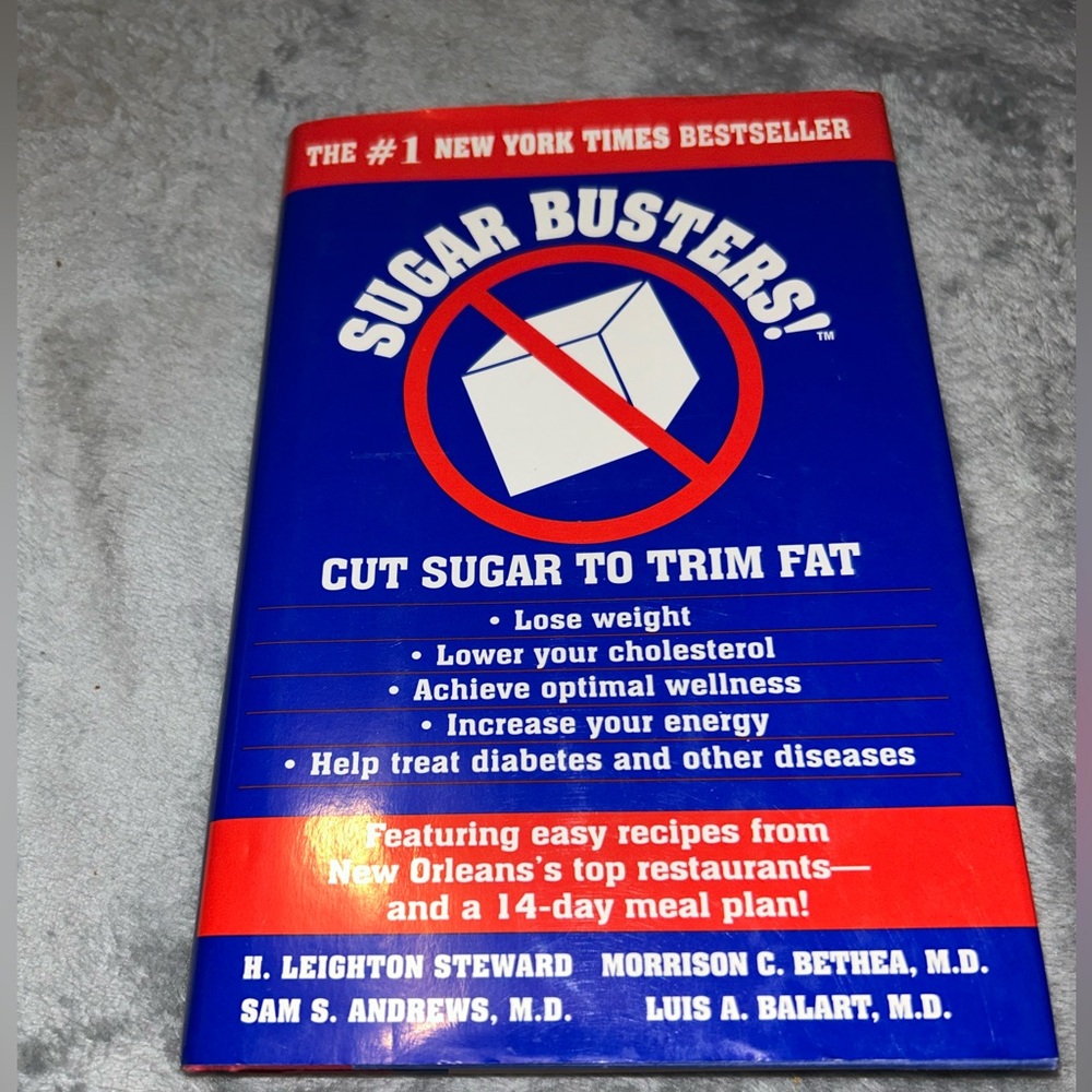 Sugar Busters: Cut Sugar to Trim Fat, 1995, Hardcover
